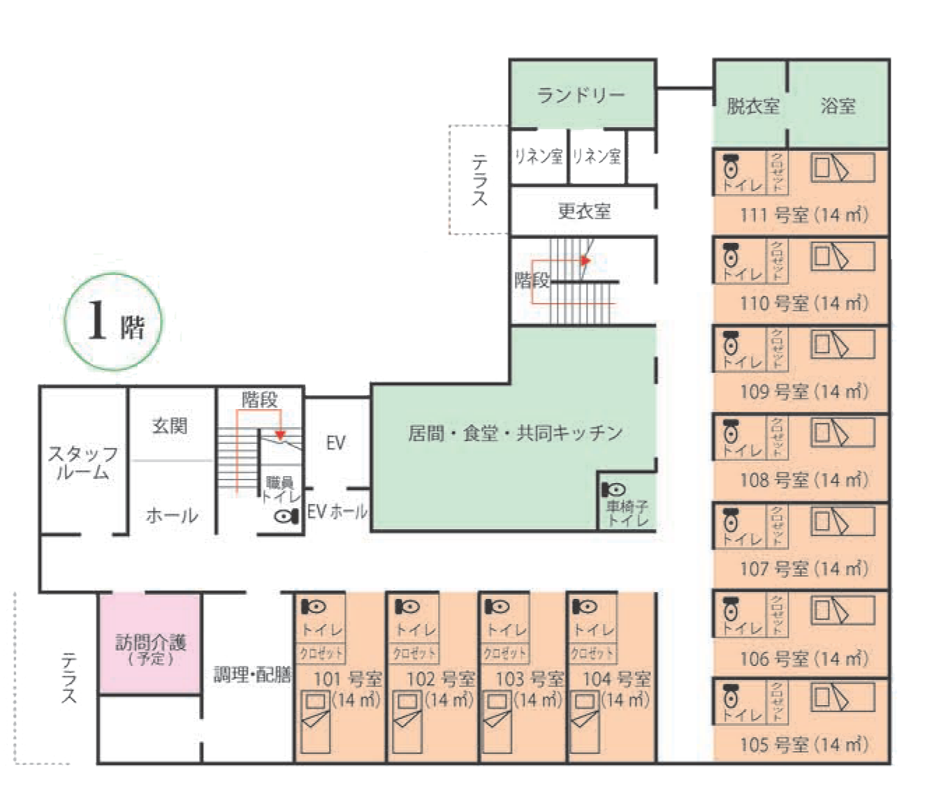間取り1階